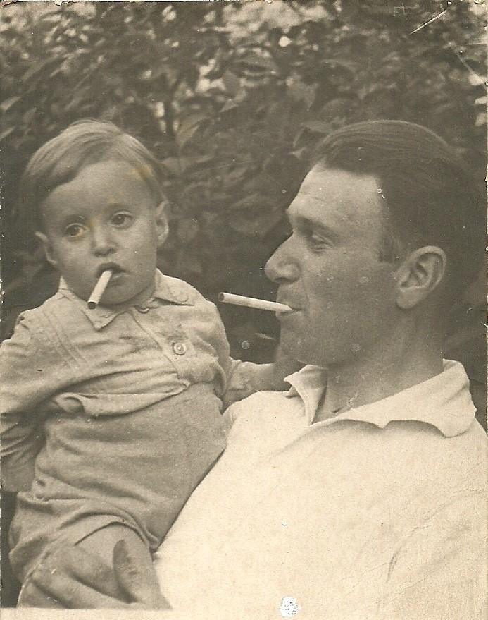 Иосиф Кадибур с сыном Марком